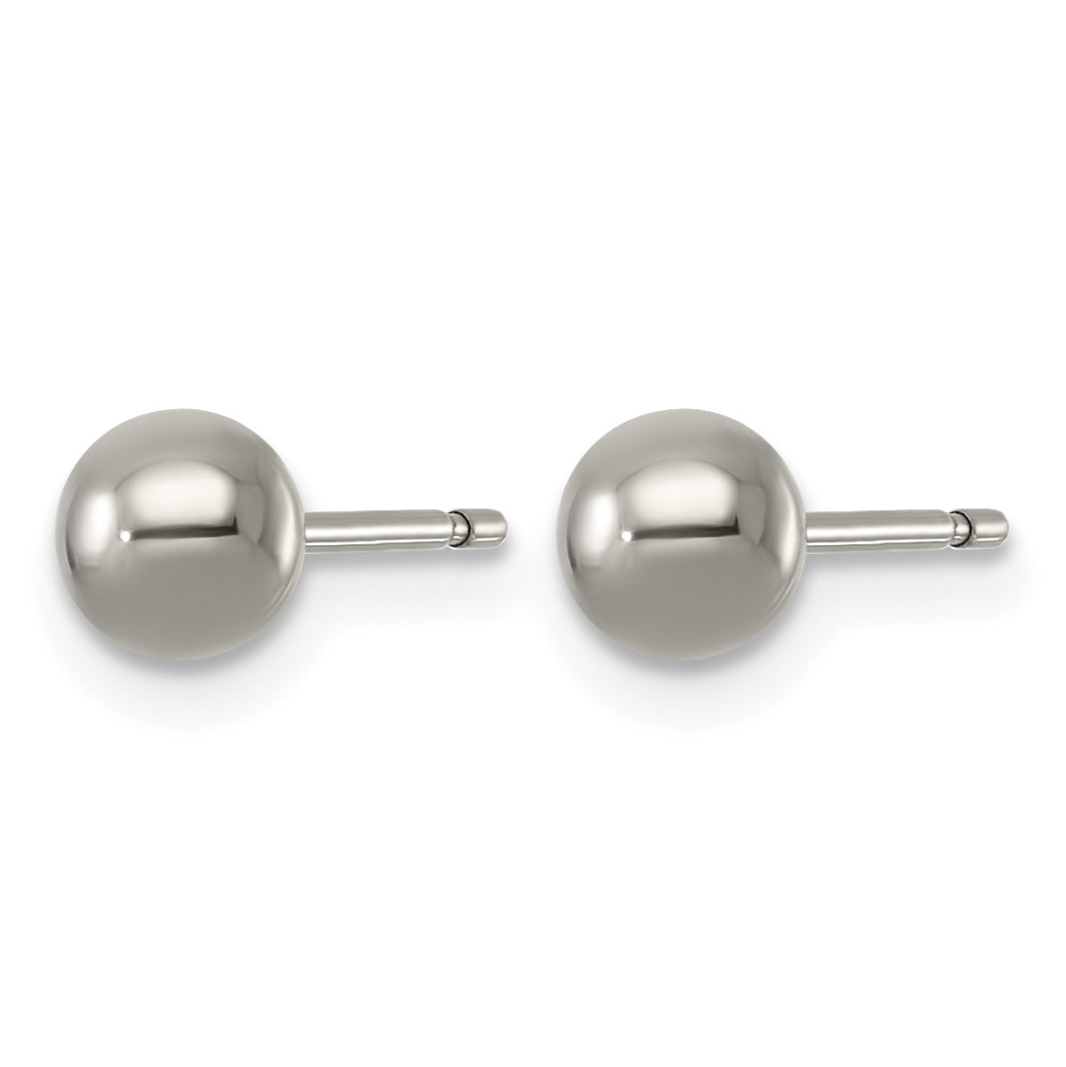 Titanium Ball Earrings for Women