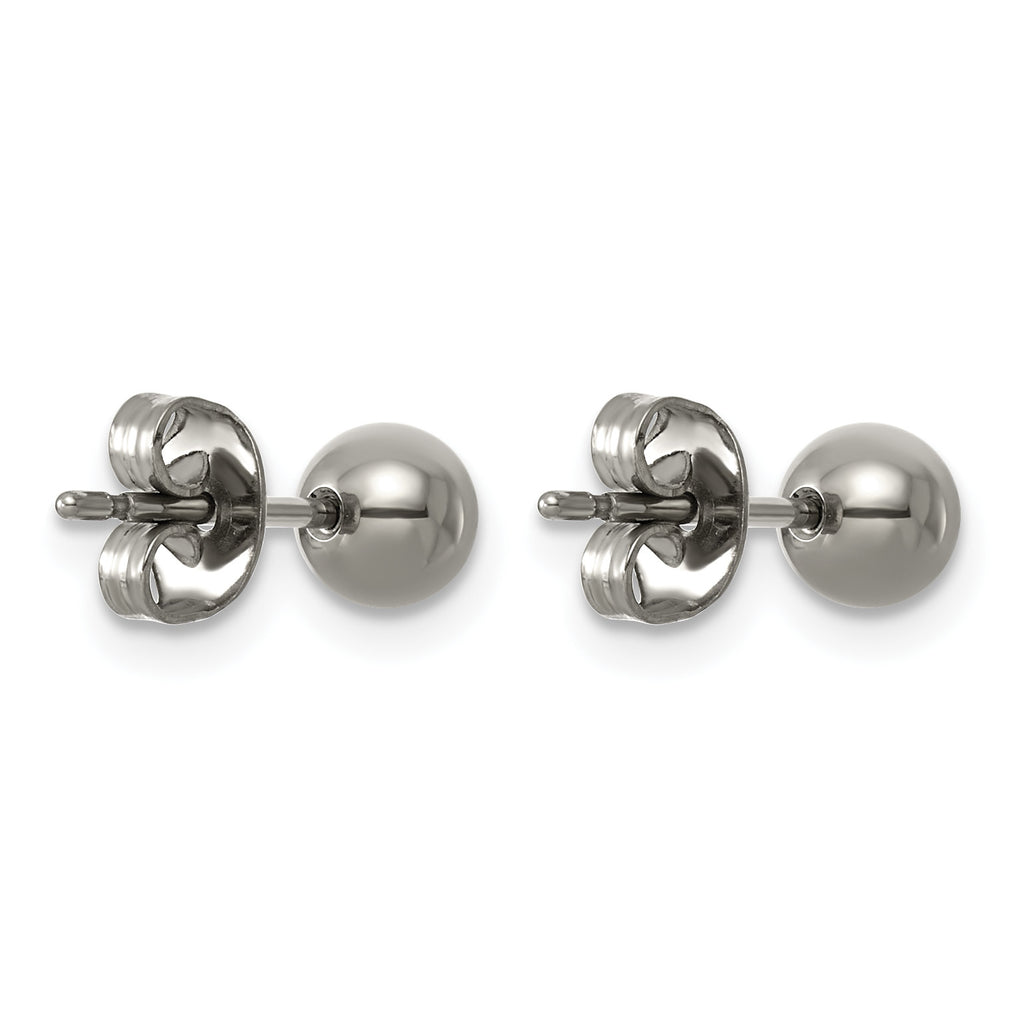 Titanium Ball Earrings for Women