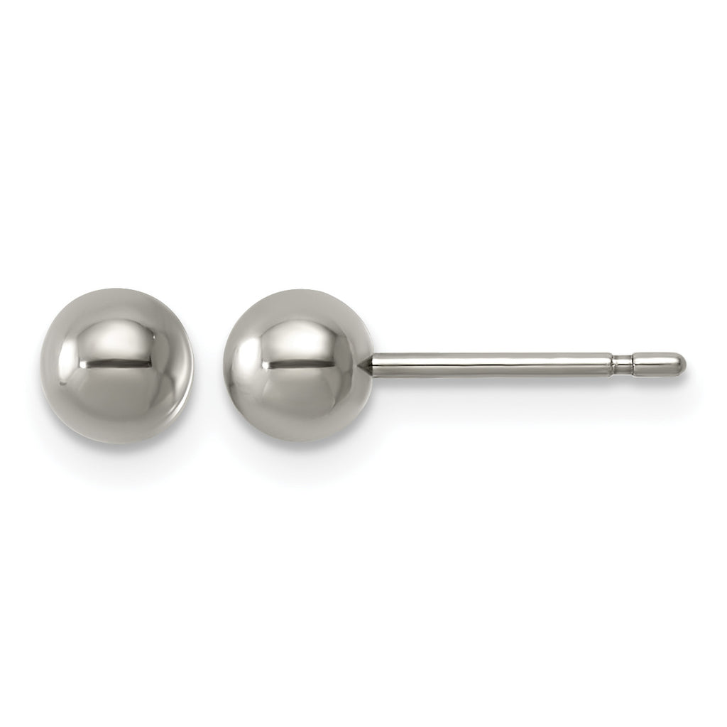 Titanium Ball Earrings for Women