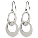 Titanium Drop Dangle Earrings for Women