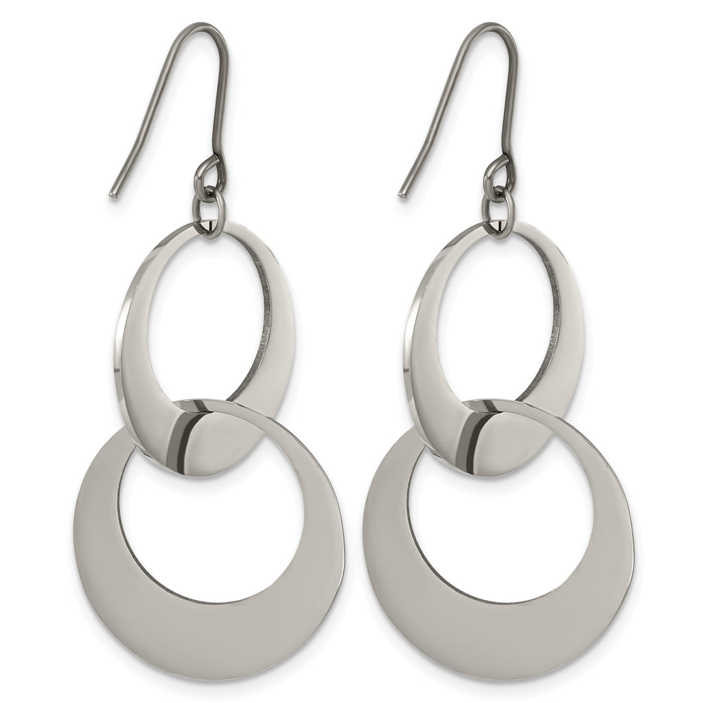Titanium Drop Dangle Earrings for Women