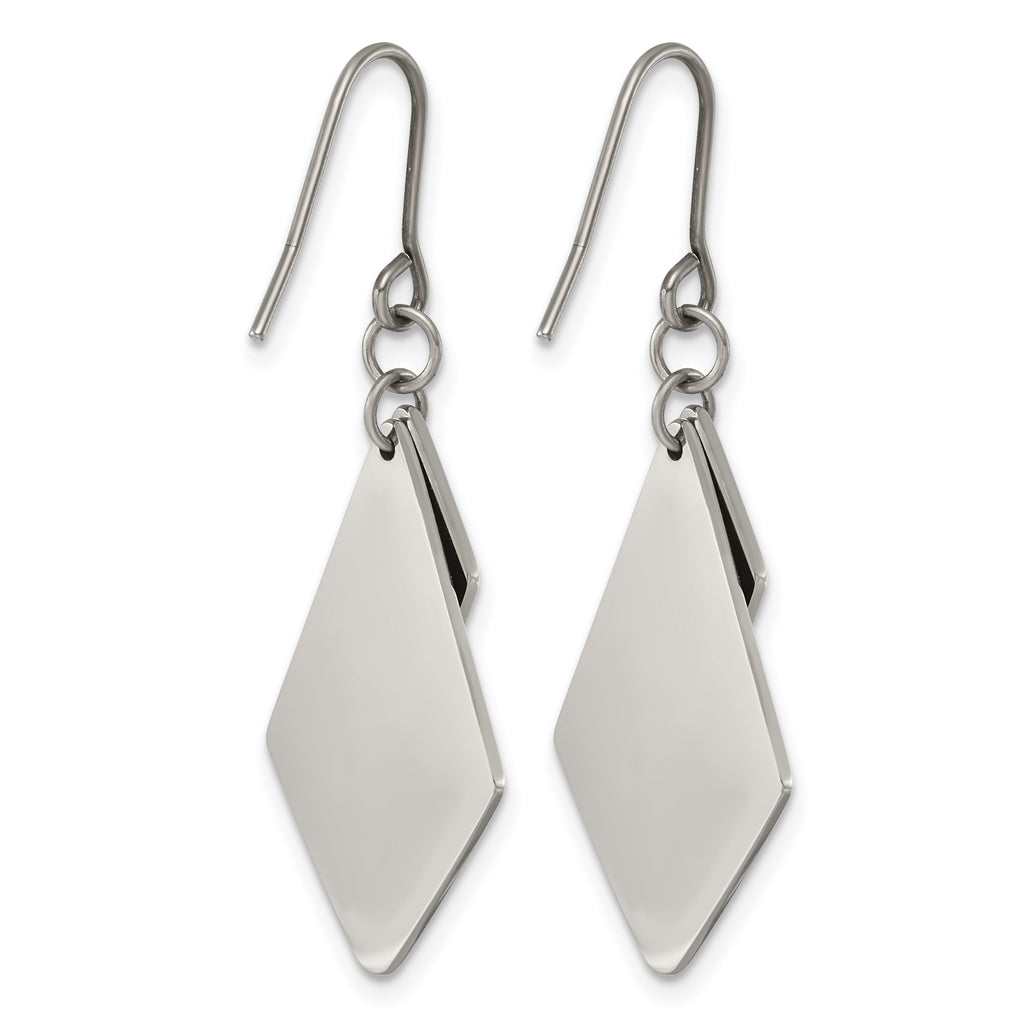Titanium Drop Dangle Earrings for Women