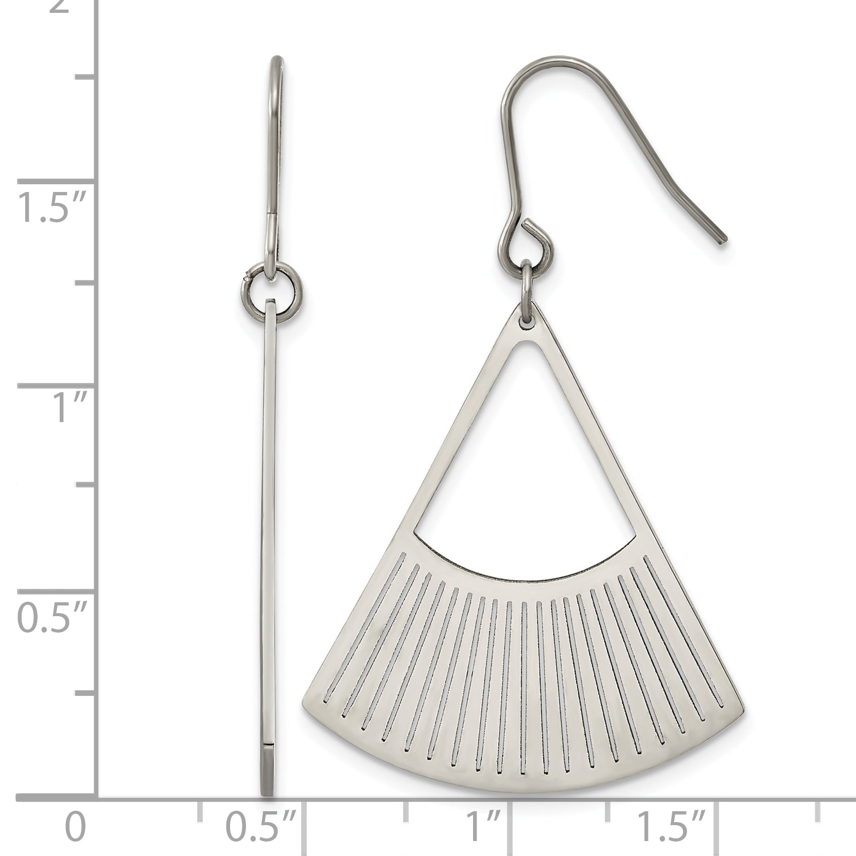Titanium Drop Dangle Earrings for Women