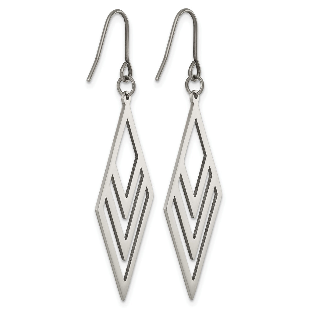 Titanium Drop Dangle Earrings for Women