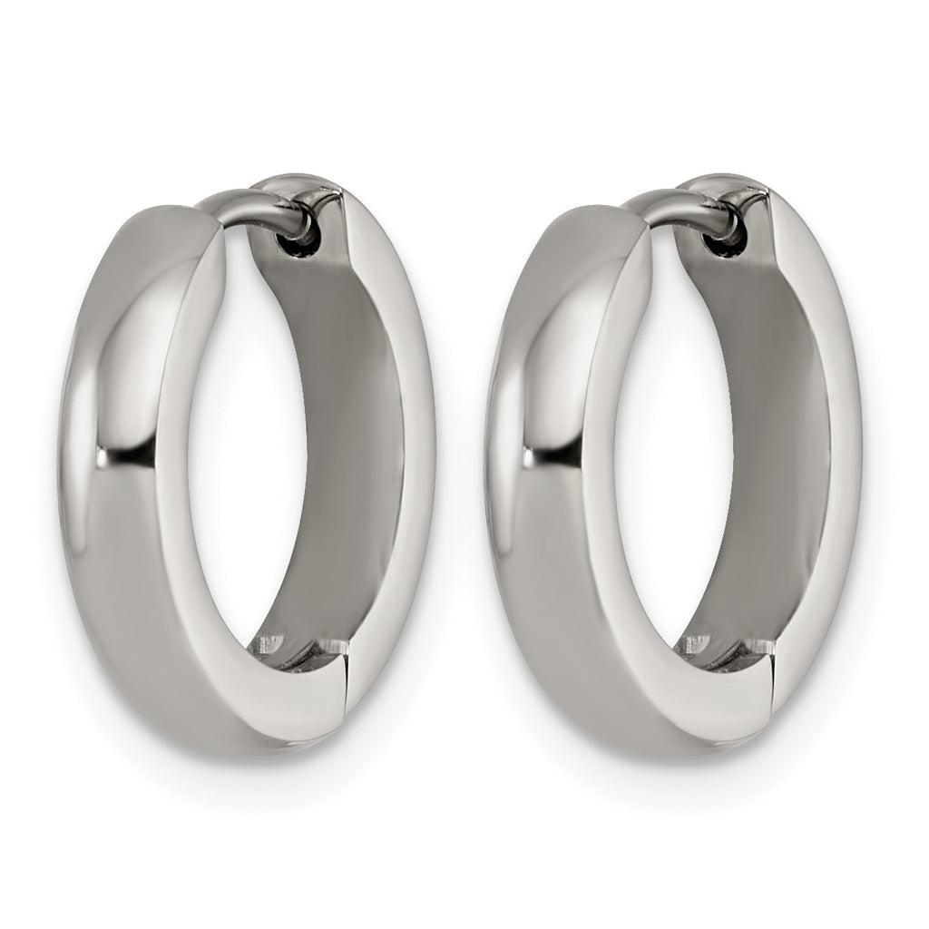 Titanium Hinged Huggie Hoop Earrings for Women