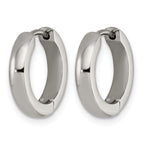 Titanium Hinged Huggie Hoop Earrings for Women