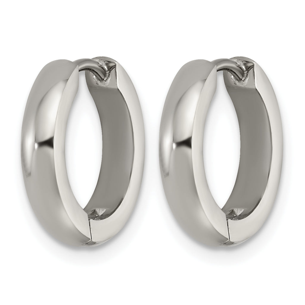 Titanium Hinged Huggie Hoop Earrings for Women