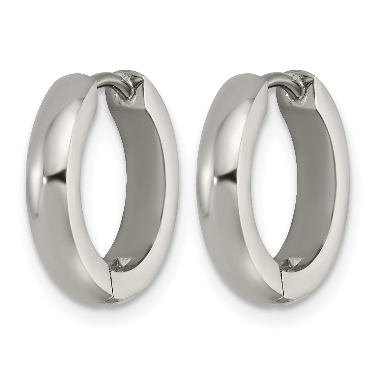 Titanium Hinged Huggie Hoop Earrings for Women