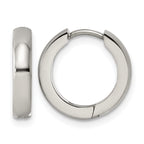 Titanium Hinged Huggie Hoop Earrings for Women