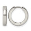 Titanium Hinged Huggie Hoop Earrings for Women