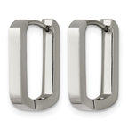 Titanium Hinged Huggie Hoop Earrings for Women