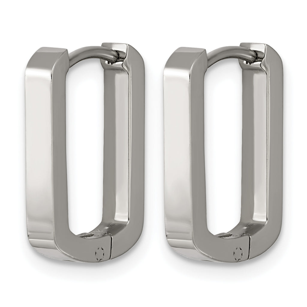 Titanium Hinged Huggie Hoop Earrings for Women