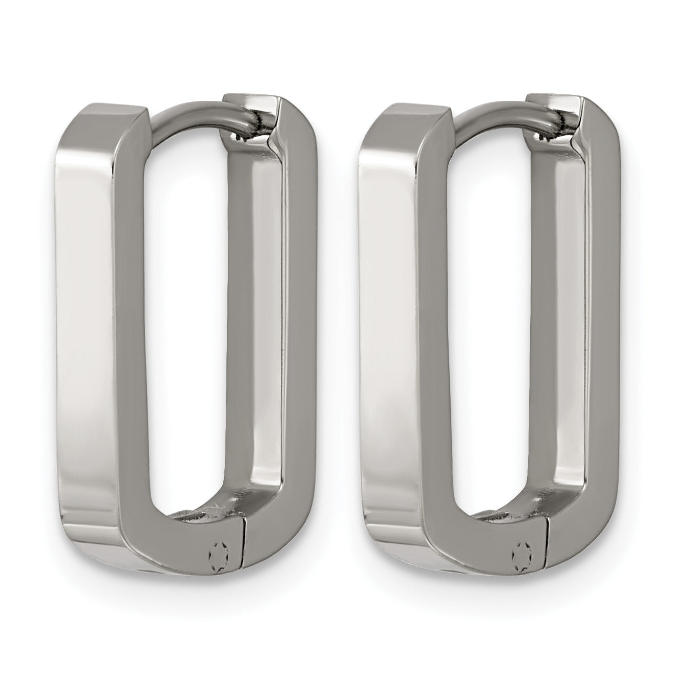 Titanium Hinged Huggie Hoop Earrings for Women