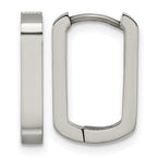 Titanium Hinged Huggie Hoop Earrings for Women