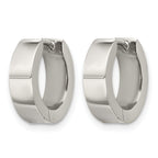 Titanium Hinged Huggie Hoop Earrings for Women