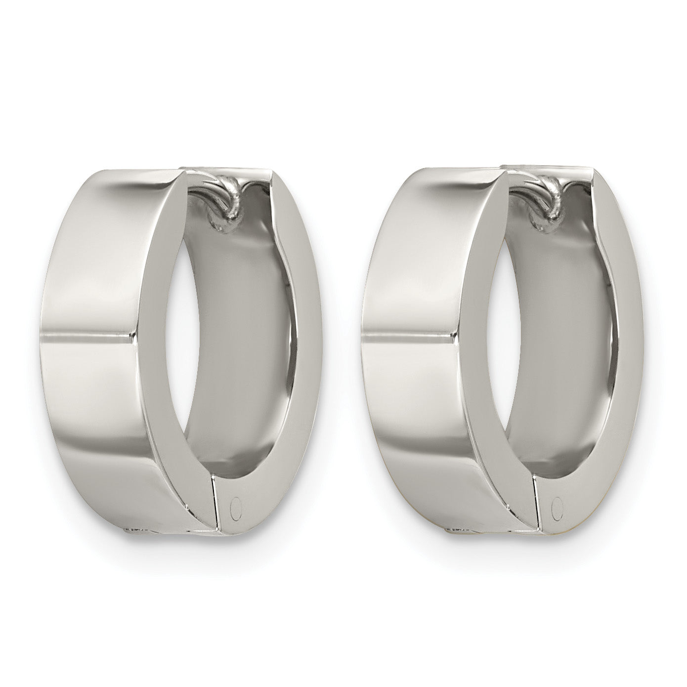 Titanium Hinged Huggie Hoop Earrings for Women