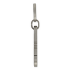Chisel Titanium Brushed Carabiner Key Ring