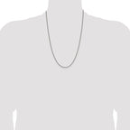 Chisel Titanium Polished 2.25mm Cable Chain