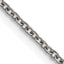 Chisel Titanium Polished 2.25mm Cable Chain