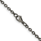 Titanium Cable Chain Necklace 2.9mm