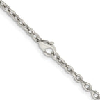 Titanium Cable Chain Necklace 3.5mm