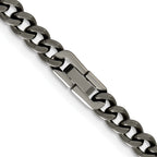 Chisel Titanium Polished 7.5mm Curb Chain