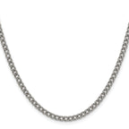 Chisel Titanium Polished 3.5mm Curb Chain