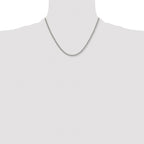 Titanium Curb Chain Necklace 3.5mm
