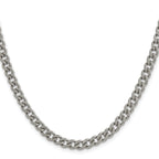 Chisel Titanium Polished 5.5mm Curb Chain