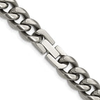 Titanium Curb Chain Necklace 10mm