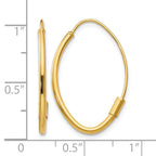 Wire Threader Earrings in 14K Yellow Gold - Sophia Jewelers