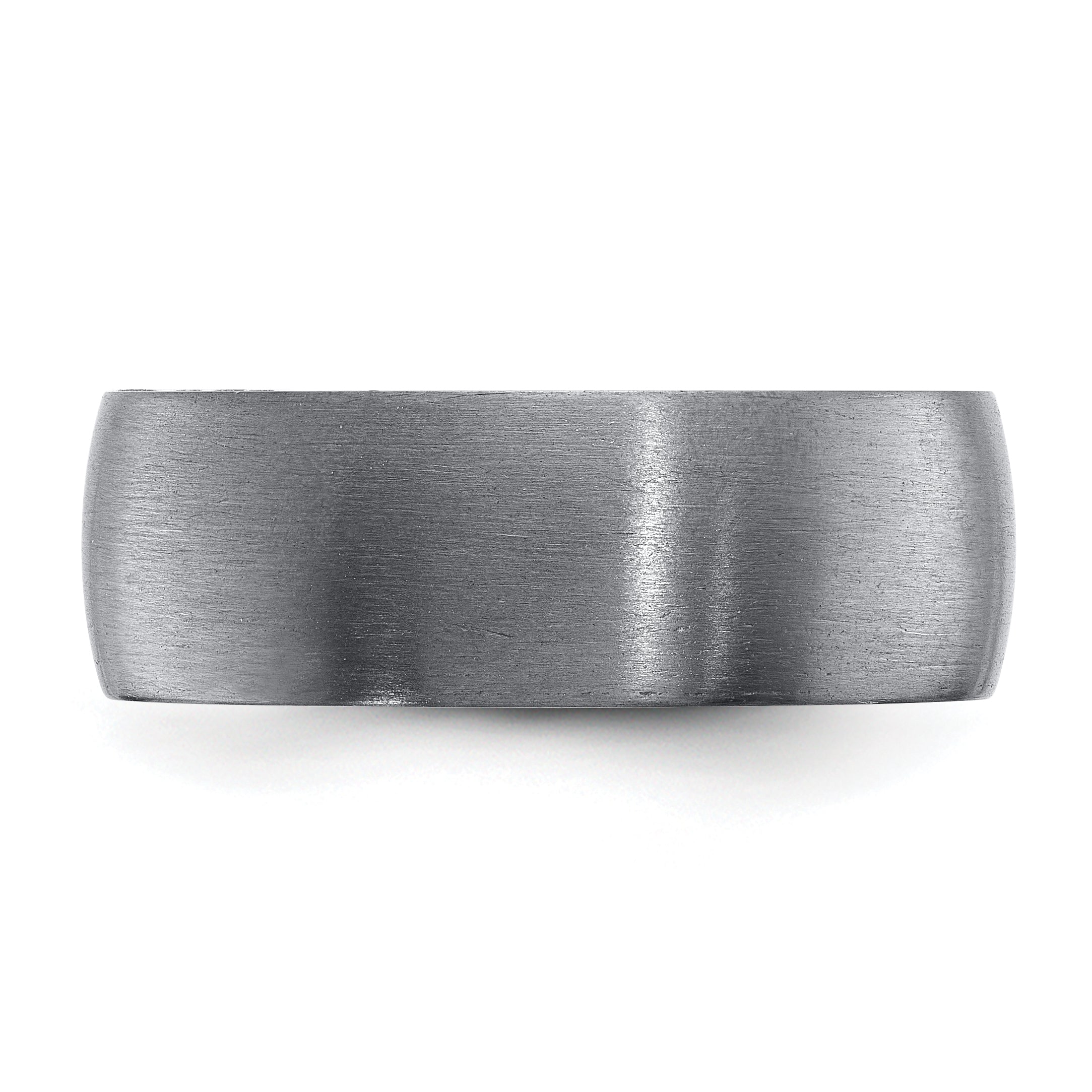 Chisel Tantalum Brushed 8mm Band