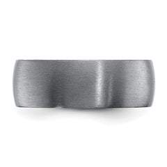 Chisel Tantalum Brushed 8mm Band