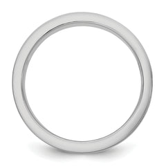 14k Two-Tone W/Y 7mm Milgrain Wedding Band Size 13.5