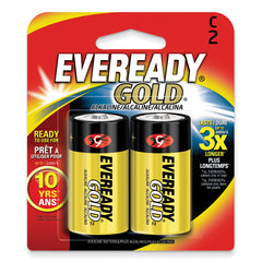 (2) Pack of Eveready Gold C Alkaline Batteries
