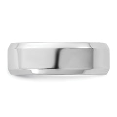 10KW 6.5mm Bevel Edge Comfort Fit Band Size 14