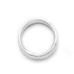 14k White Gold 3mm Standard Weight Comfort Fit Wedding Band