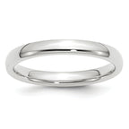 3.0mm 10K White Gold Standard Comfort Fit Wedding Band - Sophia Jewelers
