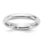 3.5mm 10K White Gold Standard Comfort Fit Wedding Band - Sophia Jewelers