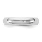 4.5mm 10K White Gold Standard Comfort Fit Wedding Band - Sophia Jewelers