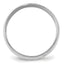 14k White Gold 6mm Lightweight Comfort Fit Wedding Band