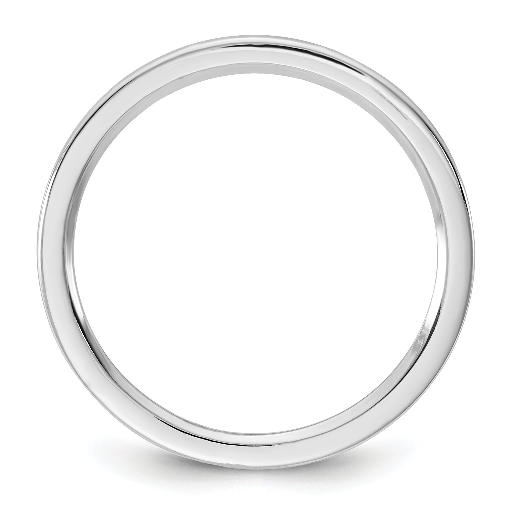 14KW 1mm Standard Flat Comfort Fit Band Size 4 Secondary image