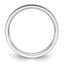 2.0mm 10K White Gold Standard Flat Comfort Fit Wedding Band - Sophia Jewelers