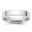 4.5mm 10K White Gold Standard Flat Comfort Fit Wedding Band - Sophia Jewelers