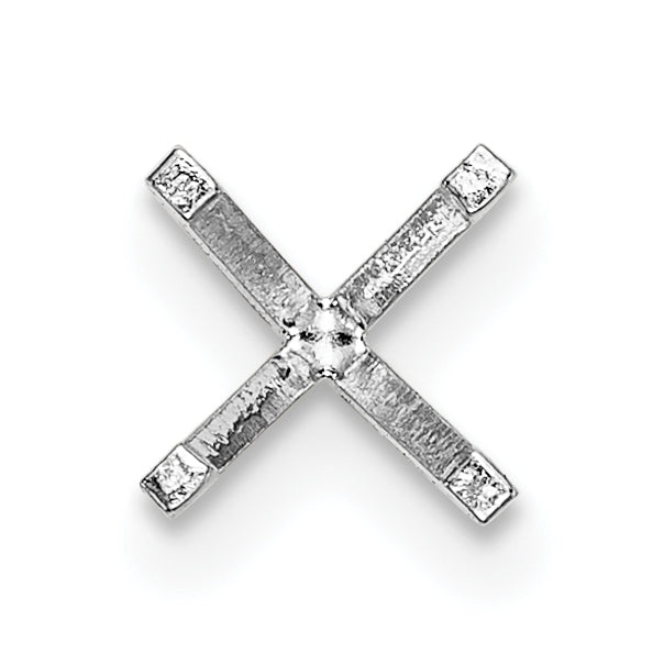 14kw Round 4-Prong Medium w/ Peg .50ct. Setting