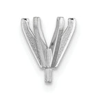 14kw Round 6-Prong High w/ Peg .50ct. Setting