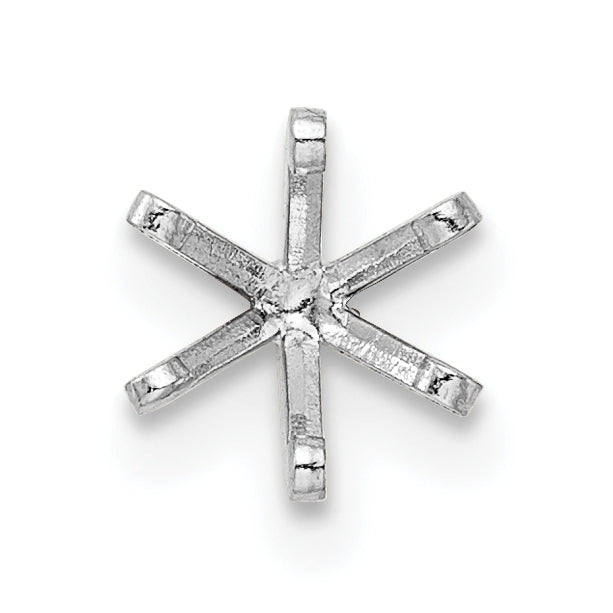 14kw Round 6-Prong Low w/ Peg .50ct. Setting