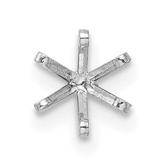 14kw Round 6-Prong Low w/ Peg .50ct. Setting
