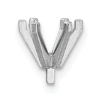 14kw Oval 6-Prong w/ Peg 1.00ct. Setting