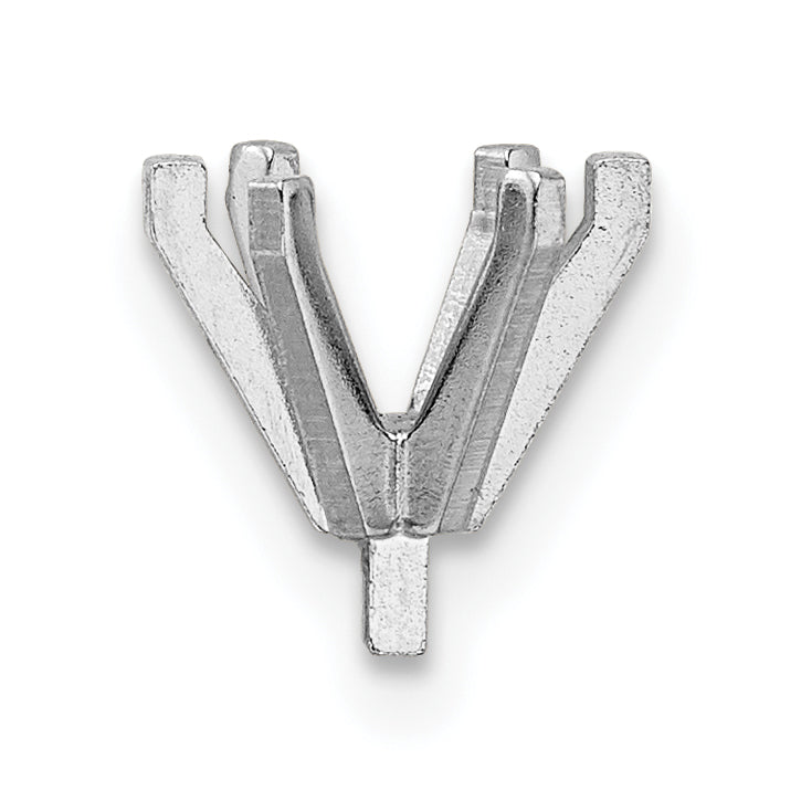 14kw Oval 6-Prong w/ Peg 1.00ct. Setting